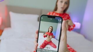 She wanted to take photos, but things got steamy instead