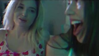 Kinky lesbian action with intense chemistry between Madi Meadows and Lexi Lore