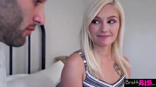 What the fuck! Your dick is inside me, stepsis exclaims