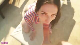 This girl is a total bitch, but she gets a great creampie