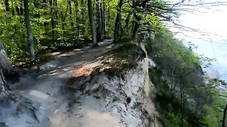 A walk with my Chihuahua around Gdynia Orłowo and some daring action