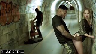 BLACKEDRAW The Best of Public Sex Compilation - the hottest interracial action