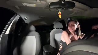 I discussed with my boyfriend in the car and my friend came to console me and ended up fucking me