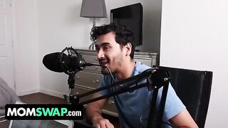 Big booty Latina MILF Ms Visual gets her pussy railed by horny stepson in steamy swap