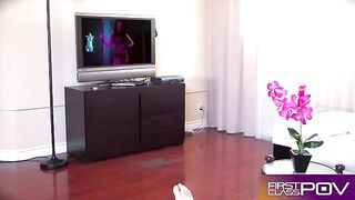 Adriana Chechik gets her slutty pussy filled with messy, rough cock
