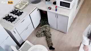 A girl is very angry with her husband, left without money again
