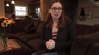 Your bully shoots his cum after being deepthroat blowjob by a hot mom
