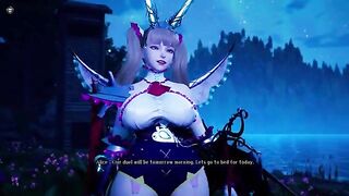 Under The Witch Alpha - Hero Alice Introduction (Footjob)