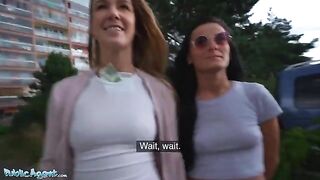 Public Agent gets lucky with a hot Czech basement threesome
