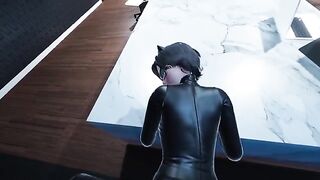 Catwoman Pov in the office is a good sample of anime smut