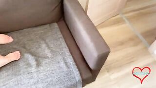 The couple got intimate due to a household mishap
