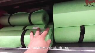 Can you help me choose a yoga mat where I’ll get fucked later?