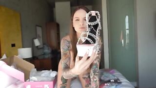 This See Through Lingerie Try On Haul got me, Natasha Kirsten in trouble