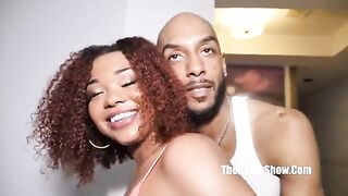 Yuri Dreamz gets her booties pounded by John Long's huge black cock