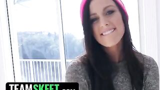Whitney Westgate, the stunning blue-eyed beauty from Middletown, New Jersey, gets her neighbor's cock wet