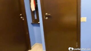 Extra hungry for sex teen gets pounded hard in hardcore action