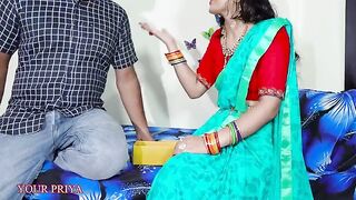 First night sex of newly married Desi bhabhi in Hindi audio