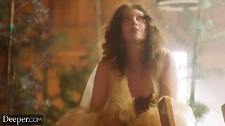 The Goddess Elena Koshka gets a fabulous threesome with two handsome men