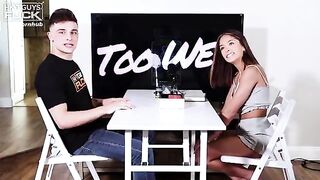 The HGF Experience Live Sex Gameshow - Chase Man Tames This Petite Insatiable Babe!