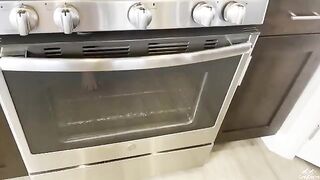 Panty Stuffing, Dildo Riding & Peeing Try-in-Haul - Grey Desire