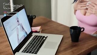 A stepmom secretly films her sex with her stepson and his wife