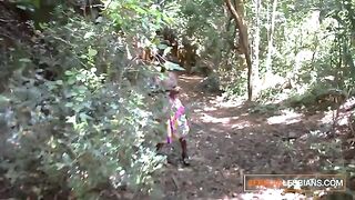 Three African girls tried lesbian sex for the first time, exploring their desires