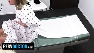 A fat cock for the big assed babe Mimi Monet in the doctor's office