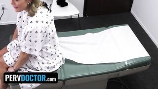 A fat cock for the big assed babe Mimi Monet in the doctor's office