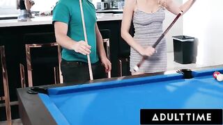 Roommates Paige Owens and Kay Lovely fucked by a stud