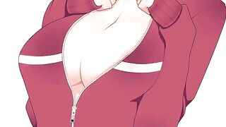 Sword Art Online: Suguha Kirigaya's Big Tits Anime Joi