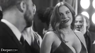 Unstoppable Maitland gets her asshole gapped by stranger on Deeper