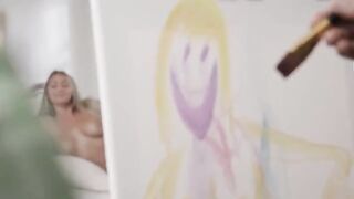 Art class with the hottest girls getting fucked hard