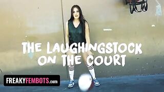 Sports-themed sexbot Aubree Valentine handles any challenge with ease