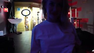 Kelly, a young and sexy amateur, shares her passion for sex in an intimate behind-the-scenes moment