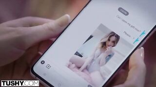 Petite teen gets her asshole gapped by horny old man