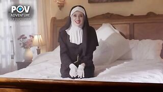 Real POV Adventure: Nun's Lust with Aubree Valentine