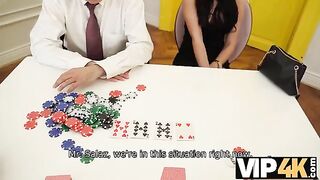 The guy lost a poker game to his wife and had to pay the price