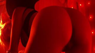 Rouge the Bat: SMELLBOUND - A femdom fart parody with a perfect ass twist