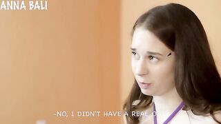 A cute girl had sex with her stepdad for the first time and it was caught