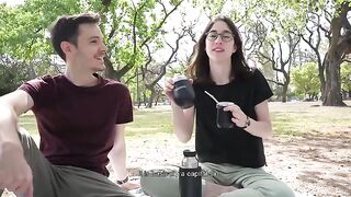 A day at the park turns into a public blowjob adventure