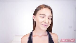 Fit and petite Ukraine teen gets fucked on cam by horny casting agent