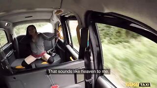 The driver tied up the passenger and fucked her hard in this extended scene