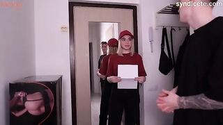 Did you think only guys can be delivery couriers?