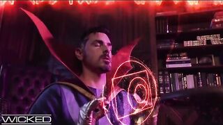 Ms. Marvel has a great sex with Doctor Strange's cock in this parody