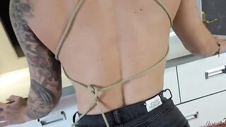 My stepbrother dry humps my juicy ass in jeans