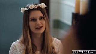 The bride-to-be is persuaded to indulge in forbidden lesbian desires