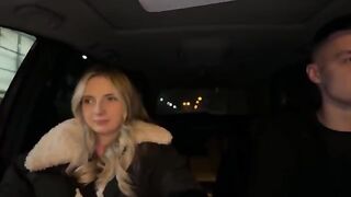 A cute girl couldn't pay the fake taxi driver, so she got intimate