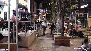 Spying Sara Blonde in Colombian disco, a steamy encounter unfolds
