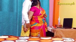 A hot Indian maid gets her pussy and ass fucked for the first time