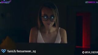 Scary hot Halloween story with Lesya Moon and Sia Siberia’s vibes